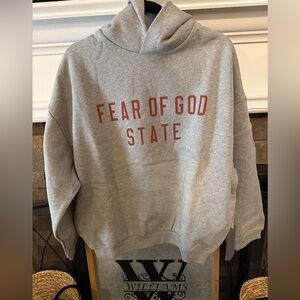 NWT Fear of God State Hoodie